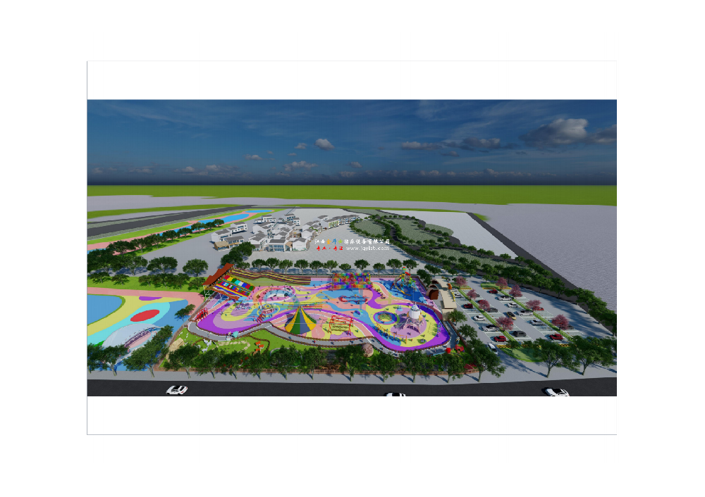 蒙自欢乐世界效果图