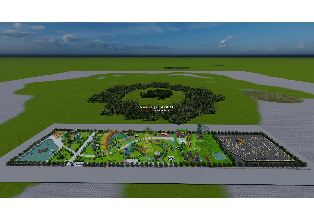 熊猫乐园效果图