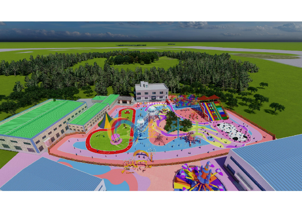 浏阳欢乐世界效果图