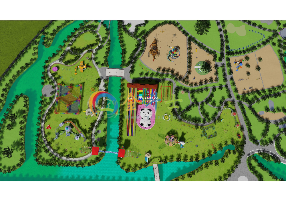 滨湖亲子乐园效果图