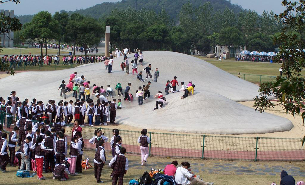 浙江衢州·蹦蹦云安装完成效果